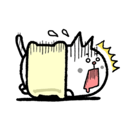 Nyan and delicious! cat-nabe set sticker #3406536