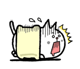 Nyan and delicious! cat-nabe set sticker #3406536