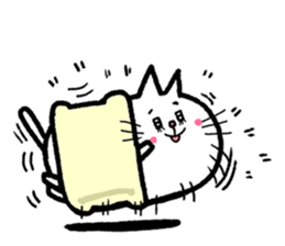 Nyan and delicious! cat-nabe set sticker #3406538