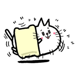 Nyan and delicious! cat-nabe set sticker #3406538