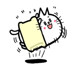 Nyan and delicious! cat-nabe set sticker #3406539