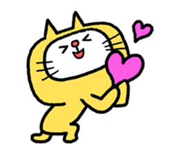 Nyan and delicious! cat-nabe set sticker #3406546