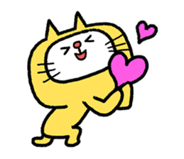 Nyan and delicious! cat-nabe set sticker #3406546