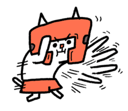 Nyan and delicious! cat-nabe set sticker #3406550