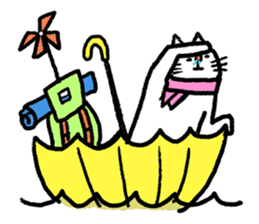 Nyan and delicious! cat-nabe set sticker #3406561