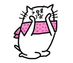 Nyan and delicious! cat-nabe set sticker #3406562