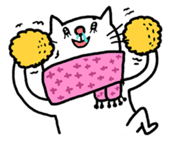 Nyan and delicious! cat-nabe set sticker #3406564