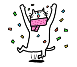 Nyan and delicious! cat-nabe set sticker #3406565