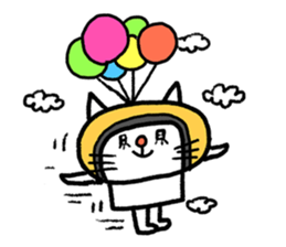 Nyan and delicious! cat-nabe set sticker #3406567