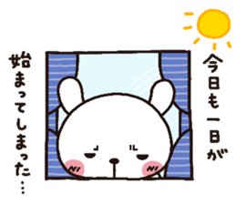 rabbit heart 4 sticker #3406691