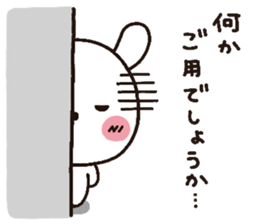 rabbit heart 4 sticker #3406695