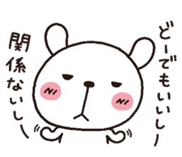 rabbit heart 4 sticker #3406705