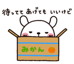 rabbit heart 4 sticker #3406708