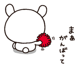 rabbit heart 4 sticker #3406710