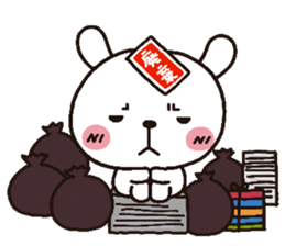 rabbit heart 4 sticker #3406719