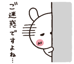 rabbit heart 4 sticker #3406722