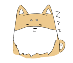 Shiba and owner sticker #3407210