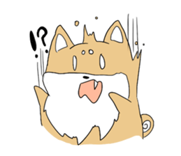 Shiba and owner sticker #3407220