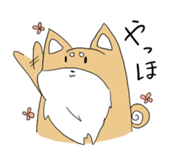 Shiba and owner sticker #3407231