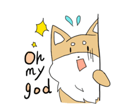 Shiba and owner sticker #3407236