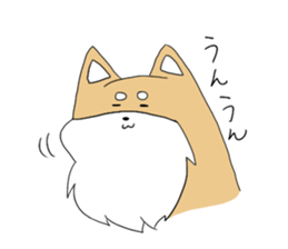 Shiba and owner sticker #3407245