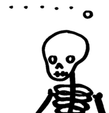 bone sticker sticker #3407299