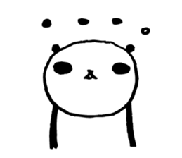 Every day of a panda in January sticker #3407556