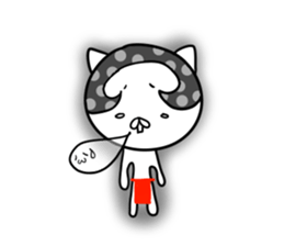 Affectation cat sticker #3407598