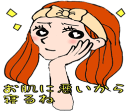 Nice and Cute Girls sticker #3407978