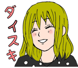 Nice and Cute Girls sticker #3407981