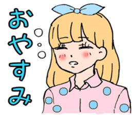 Nice and Cute Girls sticker #3407986