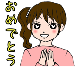 Nice and Cute Girls sticker #3407996