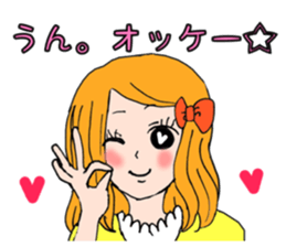 Nice and Cute Girls sticker #3408000