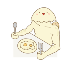 super egg man sticker #3408212