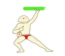 super egg man sticker #3408214