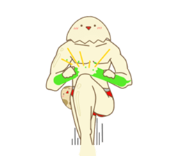 super egg man sticker #3408215