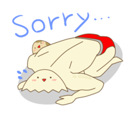 super egg man sticker #3408216