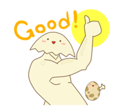 super egg man sticker #3408219