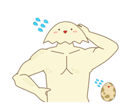 super egg man sticker #3408222