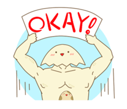 super egg man sticker #3408223