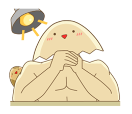 super egg man sticker #3408225