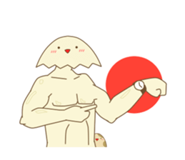 super egg man sticker #3408226