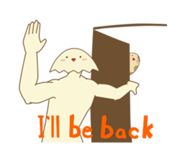 super egg man sticker #3408232