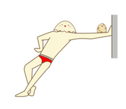 super egg man sticker #3408236