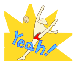 super egg man sticker #3408237