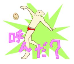 super egg man sticker #3408238