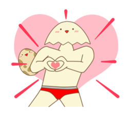 super egg man sticker #3408242