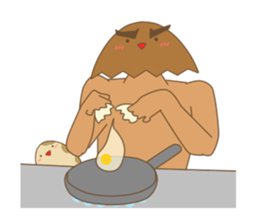 super egg man sticker #3408249