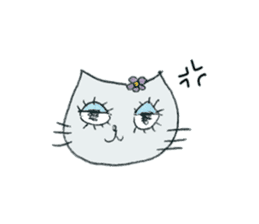 a happy-go-lucky cat sticker #3409191