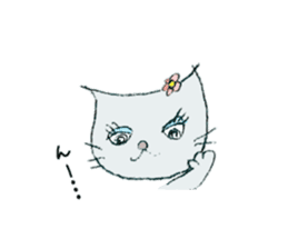 a happy-go-lucky cat sticker #3409192